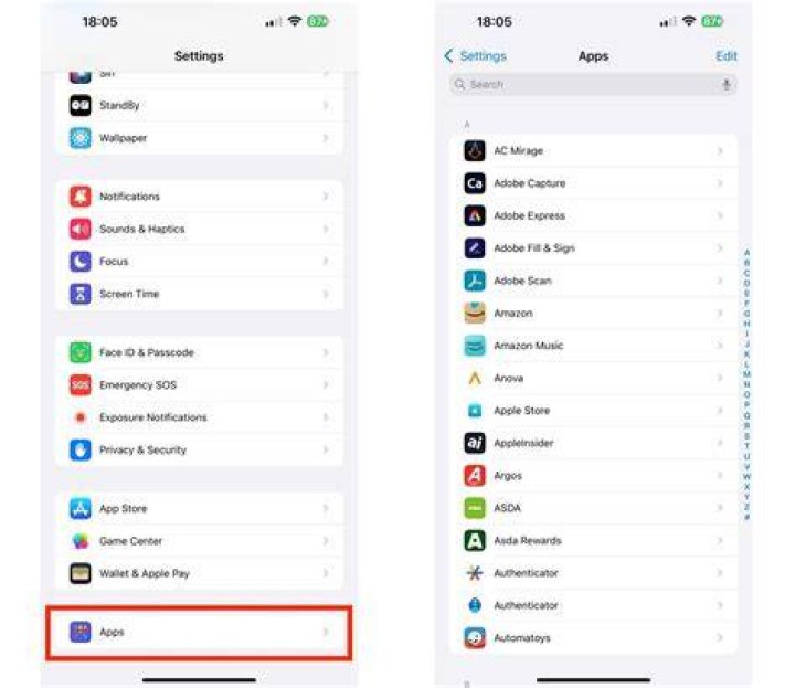 Siri suggestion settings in iOS 15