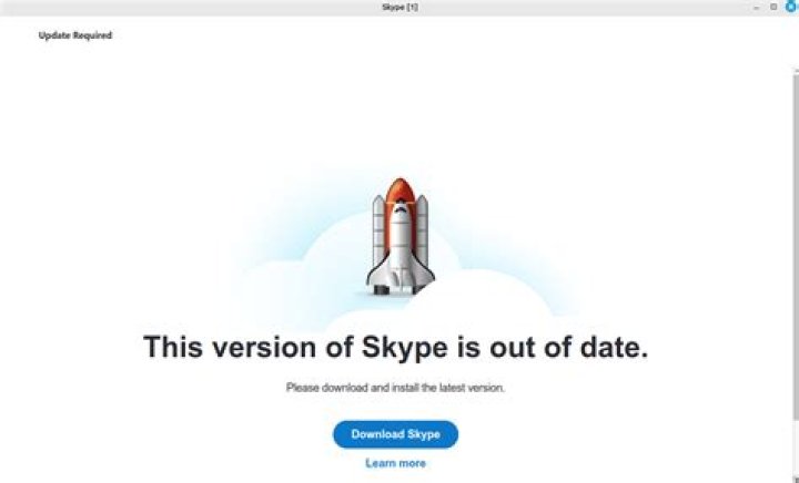 skype latest version is not working