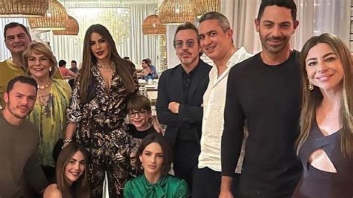 Sofia Vergara and her family