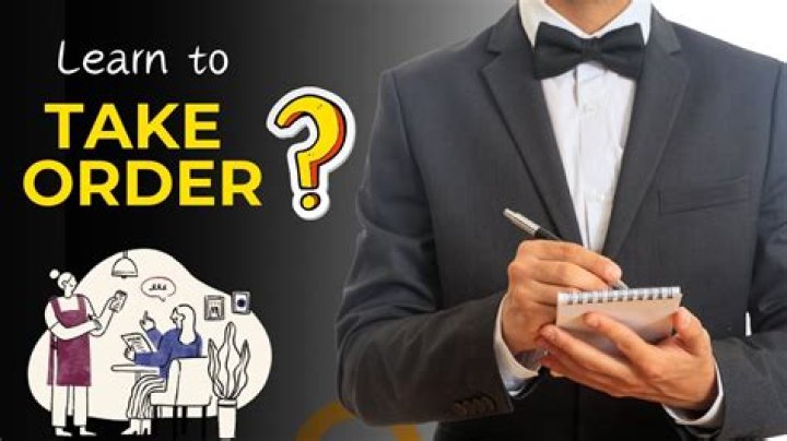 Someone Who Takes Orders
