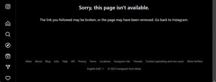 sorry this page isn't available sorry this page isn't available
