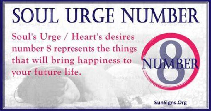 soul urge number 8