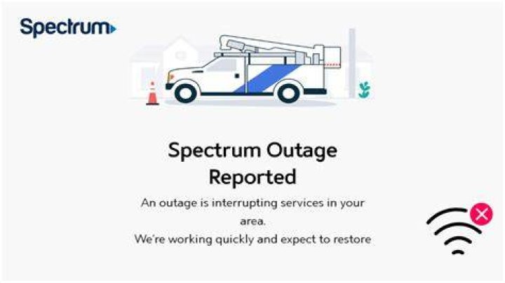 Spectrum Internet is down