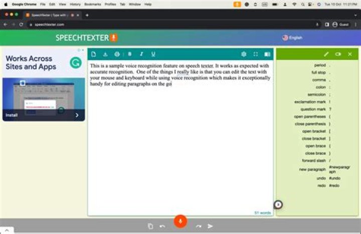 SpeechTexter screenshot 2021 SpeechTexter screenshot 2021