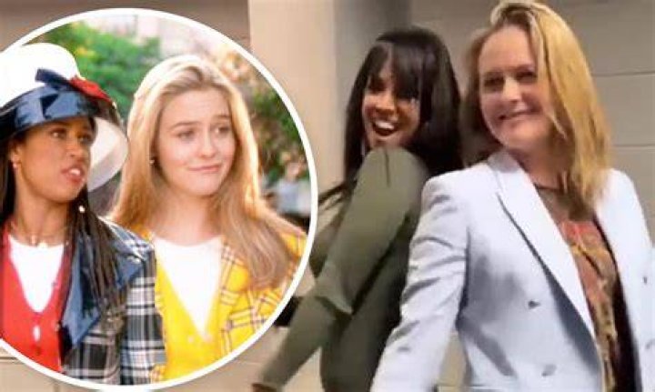 Stacey Dash, Alicia Silverstone in 1995.