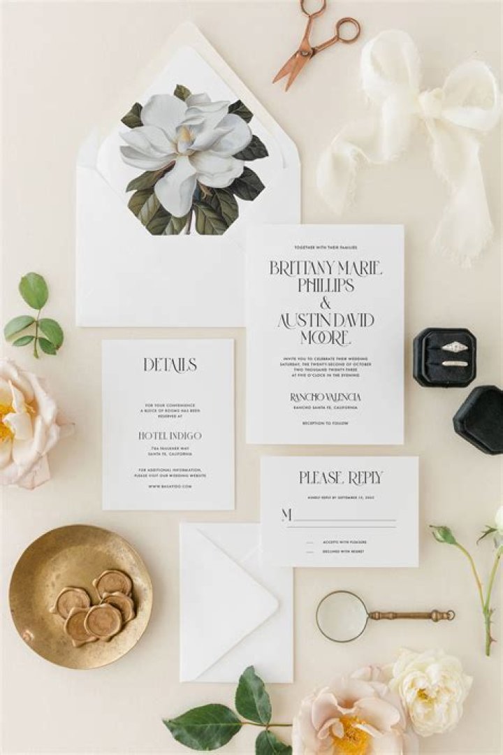 STYLECASTER | modern wedding details