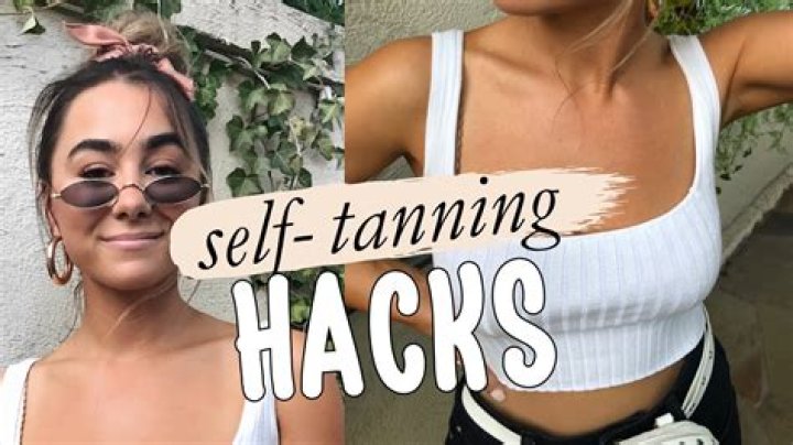STYLECASTER | Self tanning hacks