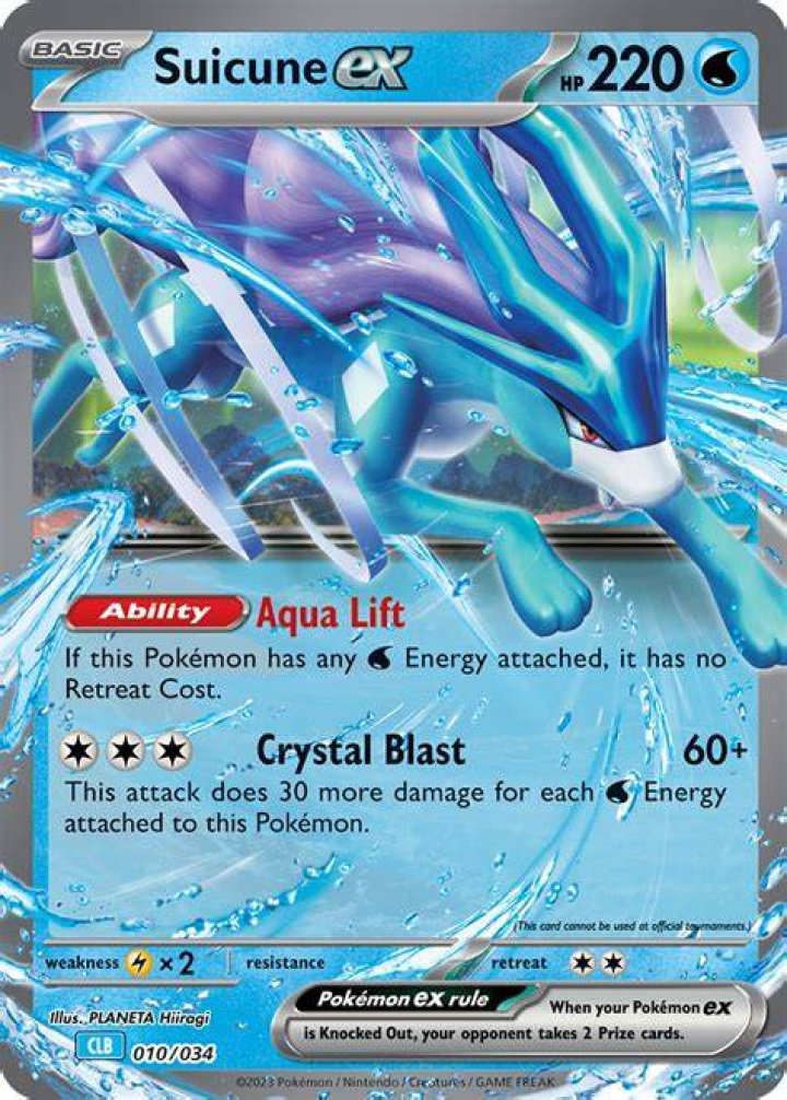 Suicune ex (Blastoise Deck 10)