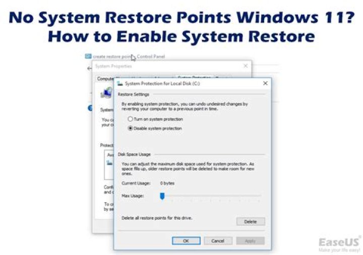 System Restore encountered error