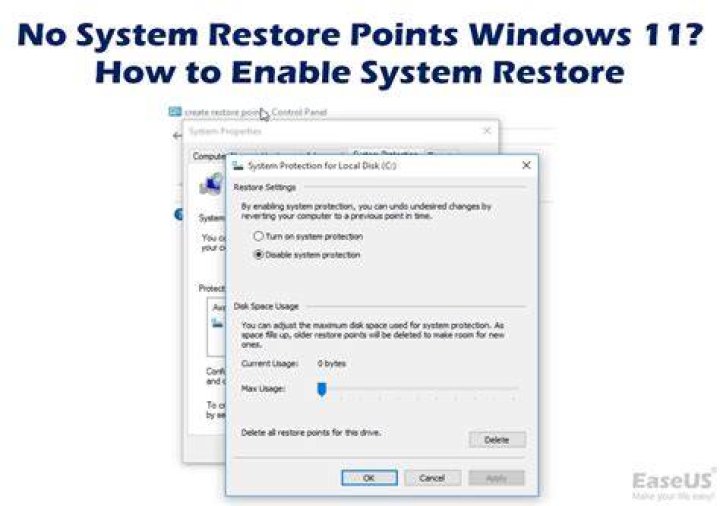 system restore system restore restore points