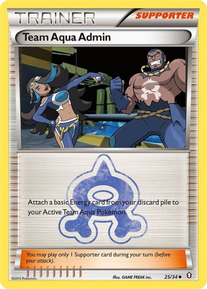 Team Aqua Admin (Double Crisis 25)