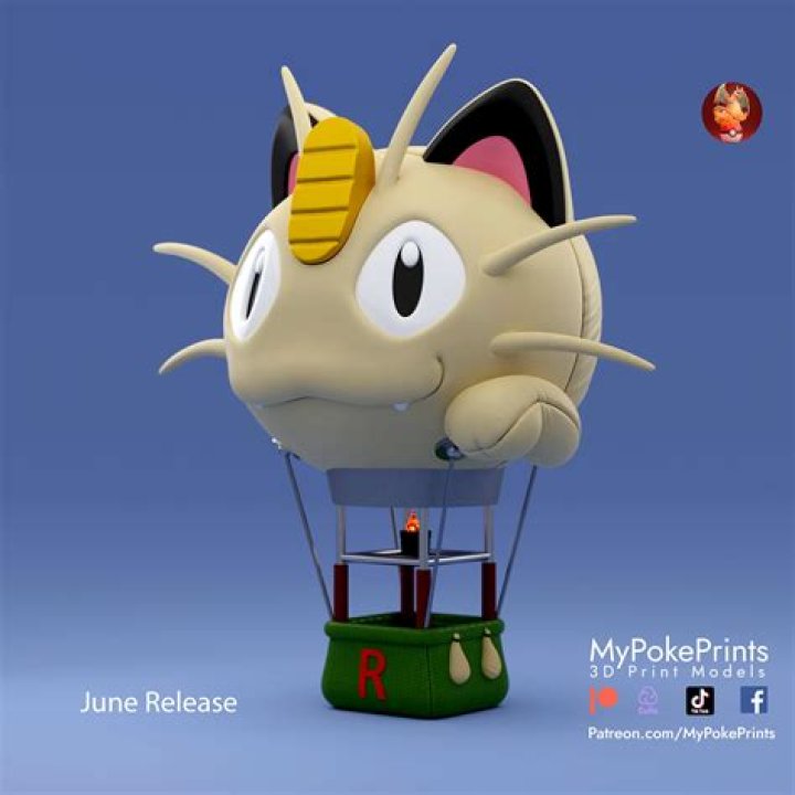 Team Rocket’s Meowth Balloon