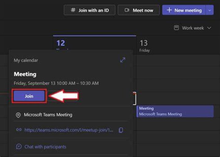 teams join meeting from calendar teams join meeting from calendar