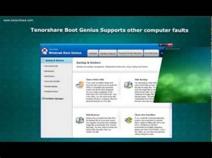 Tenorshare Windows Boot Genius