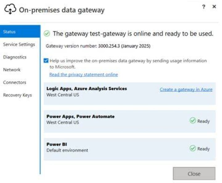 The Power BI data gateway installer The data gateway installer power bi won't launch