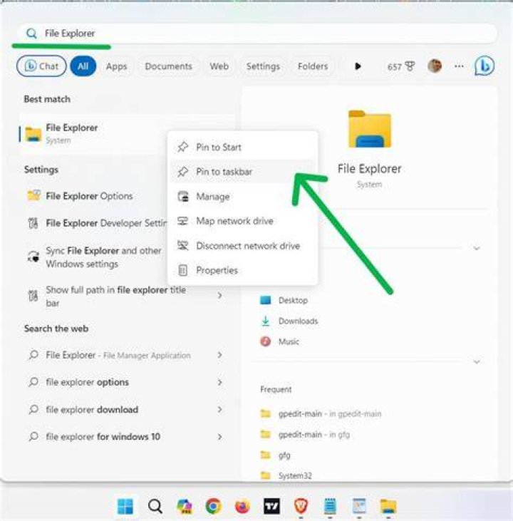 The File Explorer button obs studio windows 11
