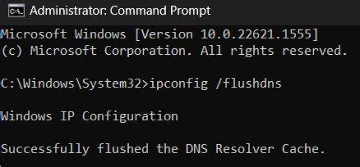 The flushdns Command Prompt command The flushdns command An Existing Connection was Forcibly Closed by the Remote Host