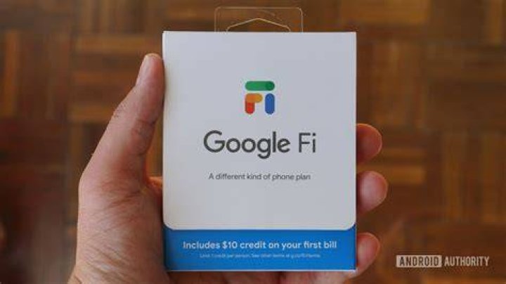 google fi package The Google Fi packaging.