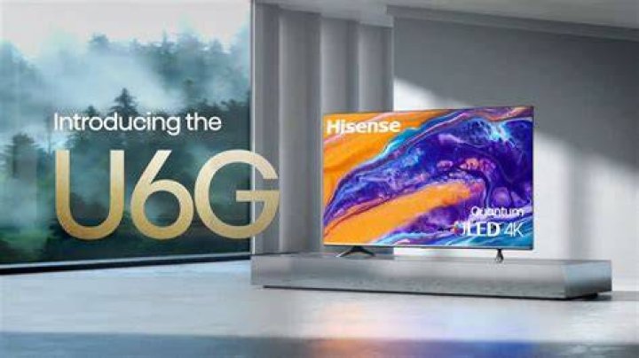 The Hisense U6G TV The Hisense U6G TV