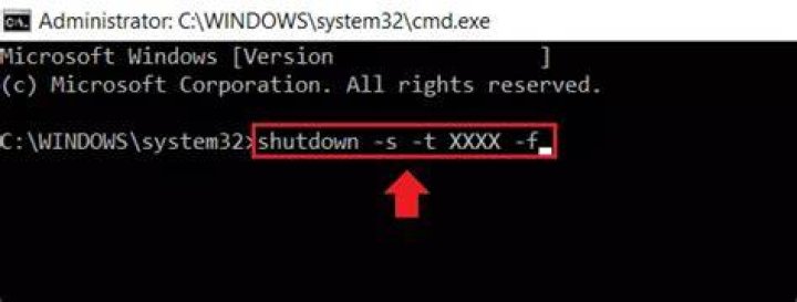 The shutdown command schedule shutdown windows 11