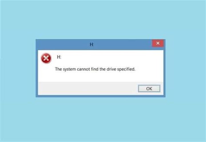 The system cannot find the drive specified [Full Guide]
