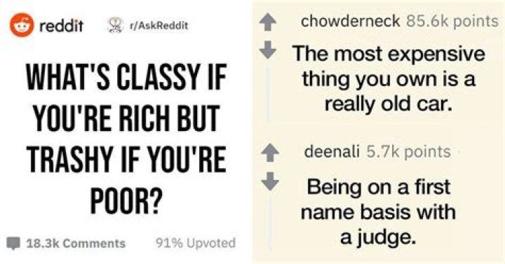 Things that are trashy