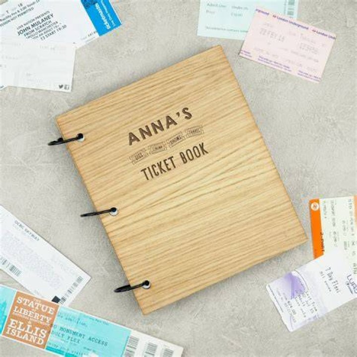 Ticket Album Etsy