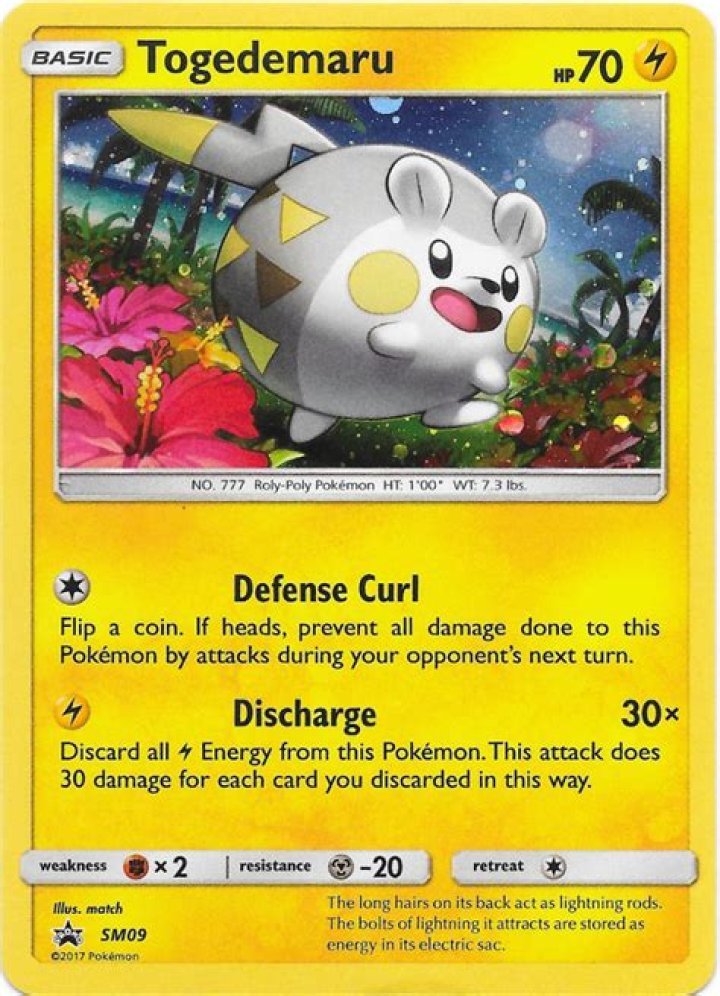 Togedemaru (Sun & Moon 53)