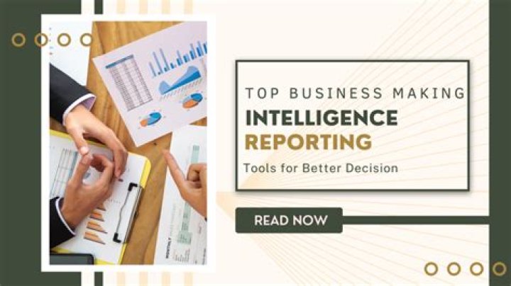 Top Business Intelligence reporting tools