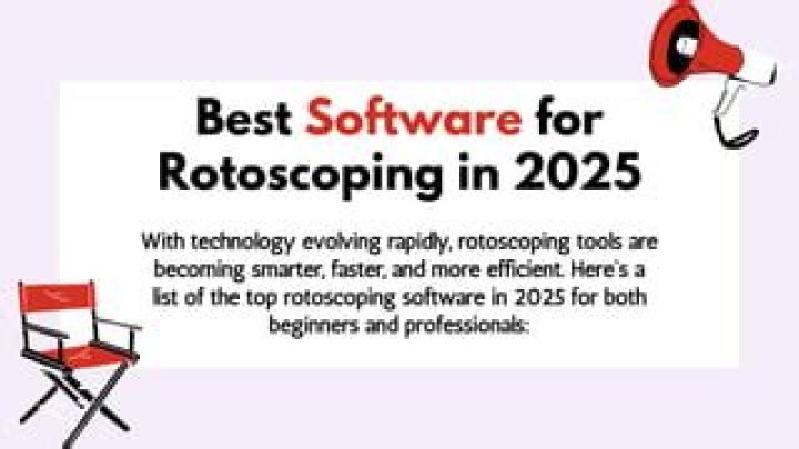 Top rotoscoping software