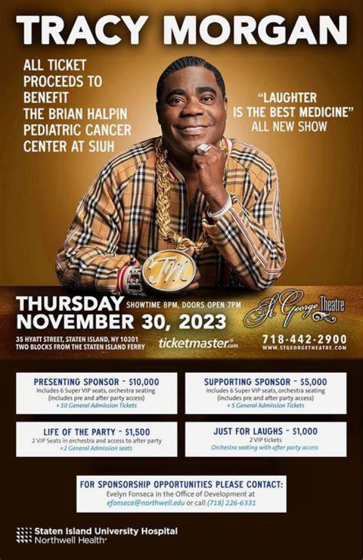 tracy morgan philanthropy tracy morgan philanthropy