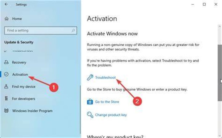 Troubleshoot Windows Activation