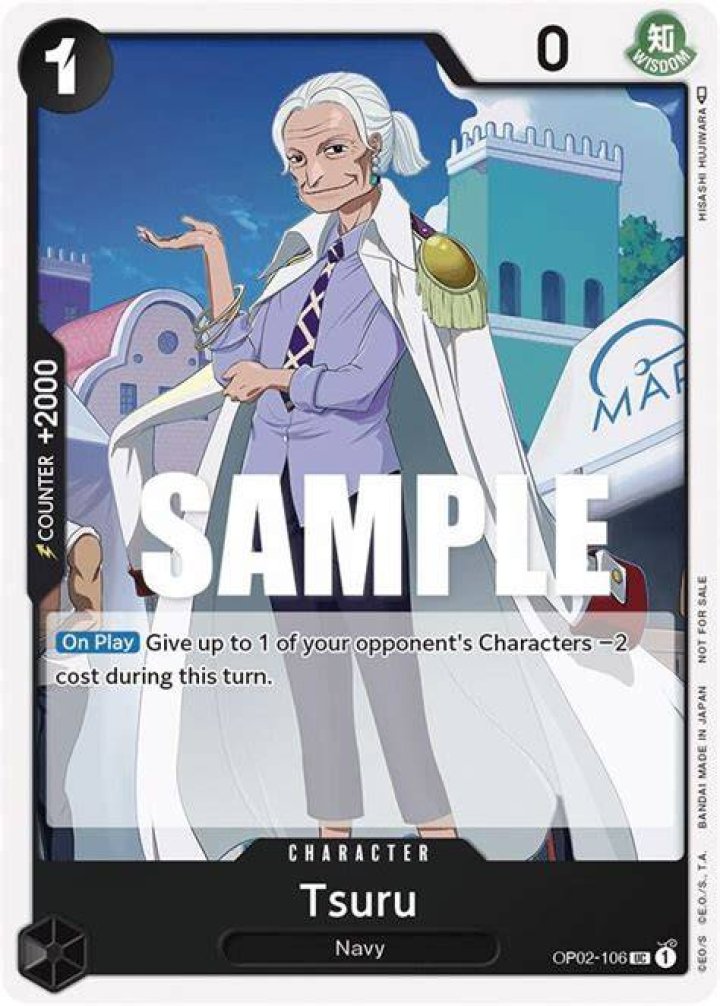 Tsuru: One Piece character profile