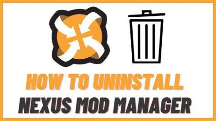 Uninstall Nexus Mod Manager - nexus mod manager is not set up to work with skyrim