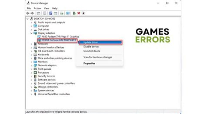 update GPU driver