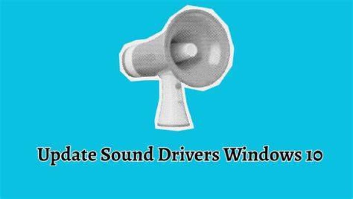 update sound drivers