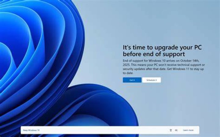 Upgrade Windows 10 not enough space