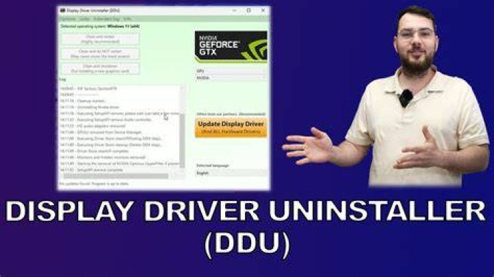 Use DDU to Uninstall Graphic Driver