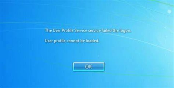 regedit user profile service failed logon run window regedit