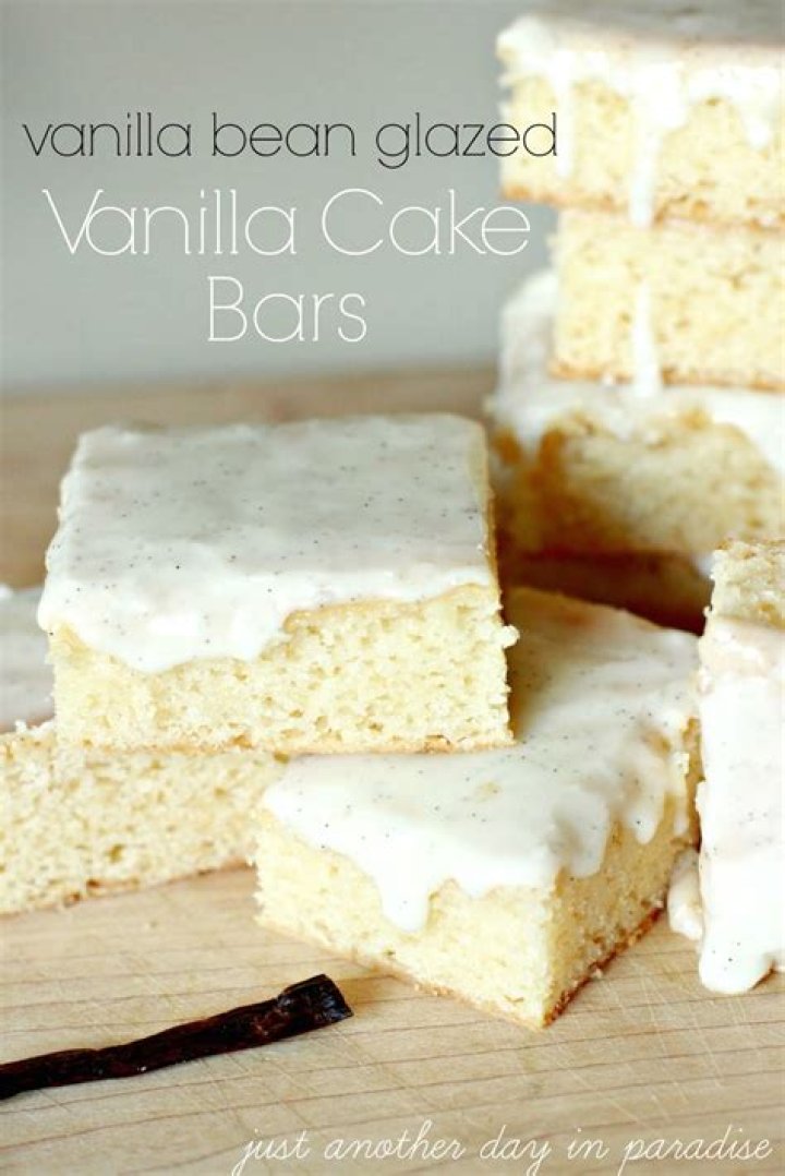 Vanilla Bars