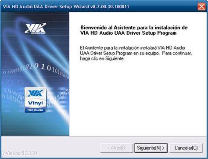 VIA HD Audio driver Windows 7 64 bit