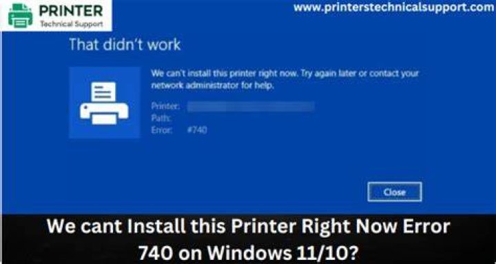 we can’t install this printer right now