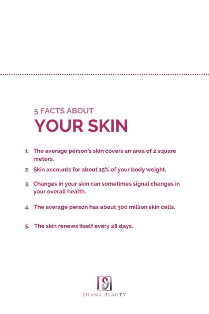 Weird Facts About Your Skin