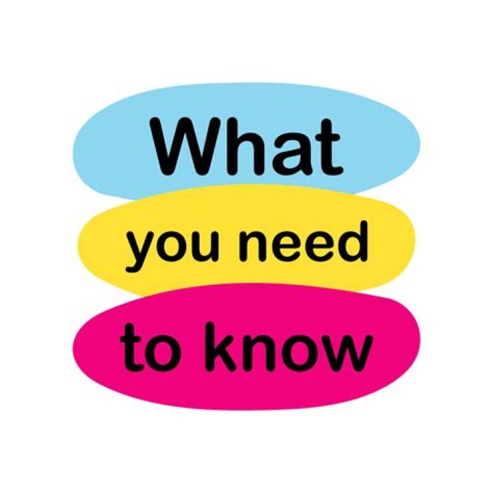 What do you need to know?