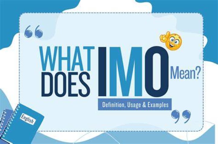 What Does Imo Mean