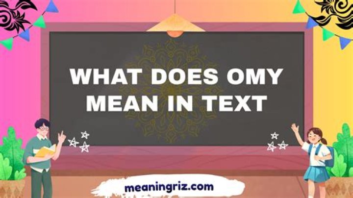 What Does Omy Mean