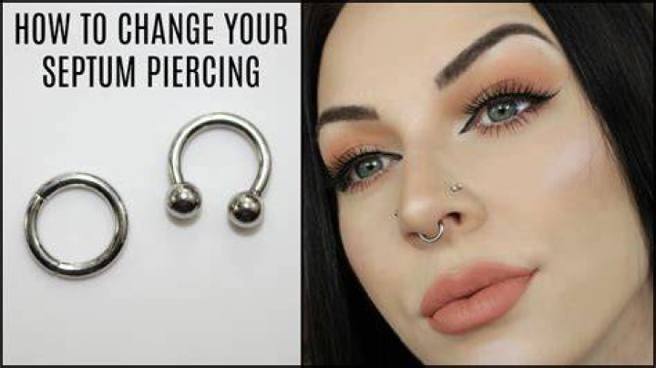 When Can You Change A Septum Piercing