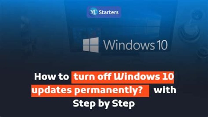 Why does Windows update keep turning back on.
