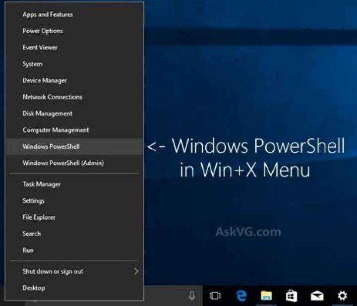 Windows PowerShell with Admin Win X menu Windows PowerShell with Admin - DHCP server keeps stopping