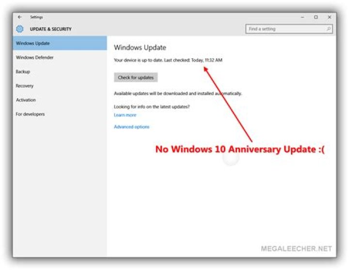 windows 10 anniversary update manual install 1